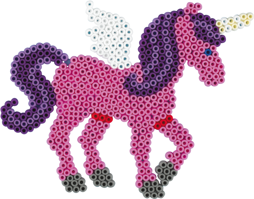 Pegasus Hama Perler Http - Hama Beads - Midi - Fantasy Horse (educational Toys) (960x775)