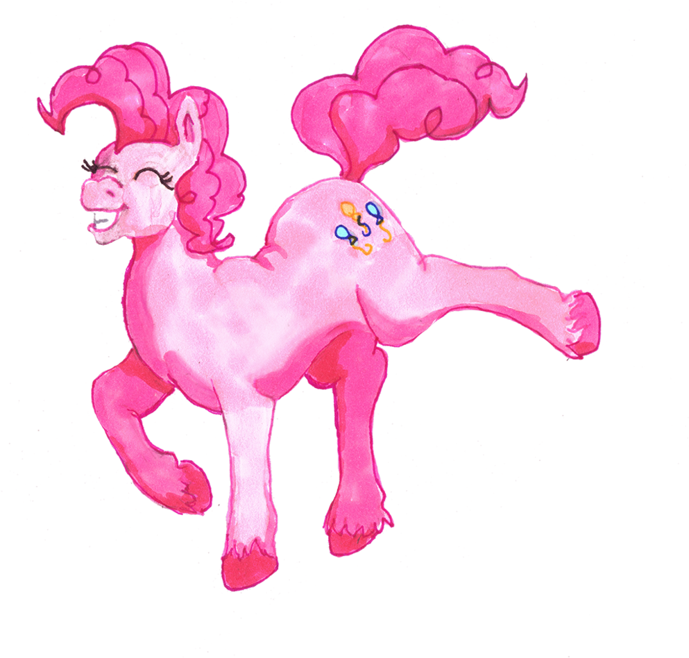 Pinkie Pie By Inidis Pinkie Pie By Inidis - Cartoon (1024x973)