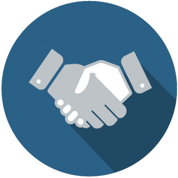 Agreement, Business Deal, Handshake, Partnership Icon - Vk Icon Circle (350x350)