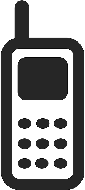 Cell Mobile, Phone, Cell - Mobile Phone Icon Vector Png (320x640)