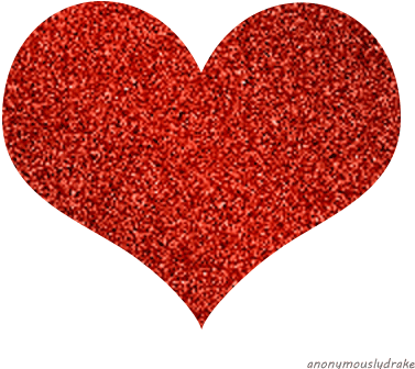 Valentines Day Love In Paris Gif - Red Glitter Heart Clipart (400x400)