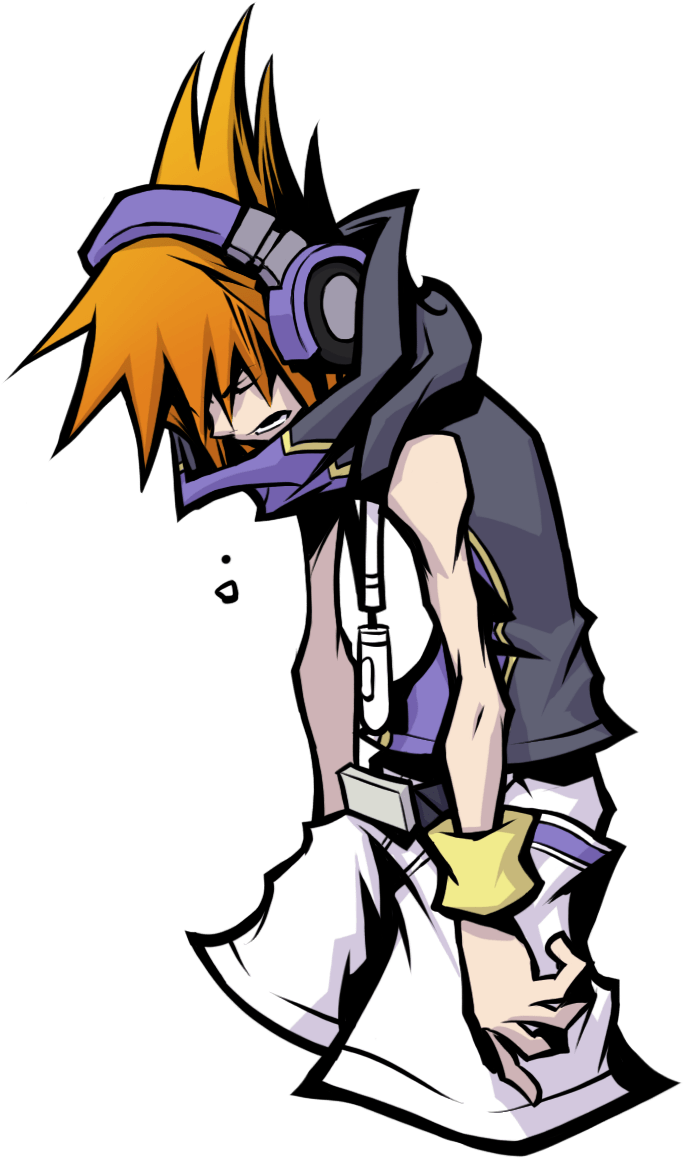 We - World Ends With You Neku Png (1000x1374)