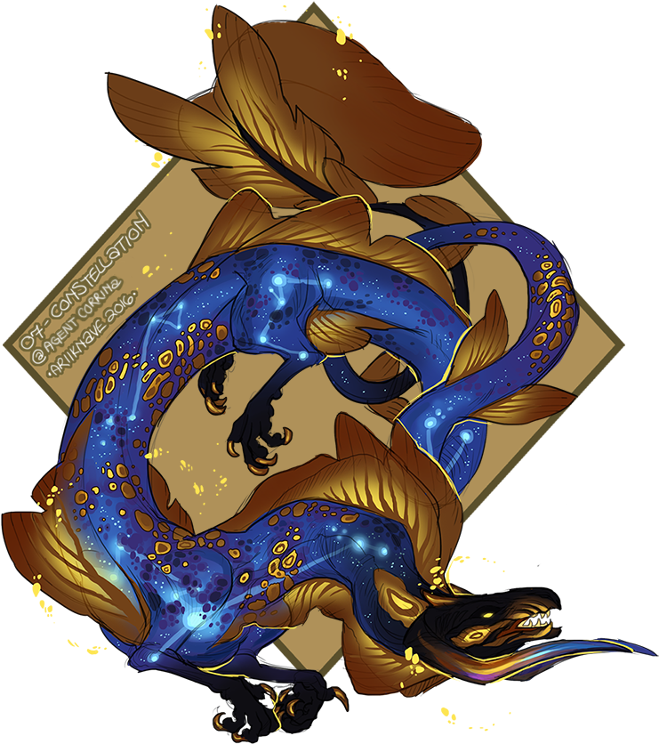 07 Constellation By Arukanoda - Illustration (791x900)