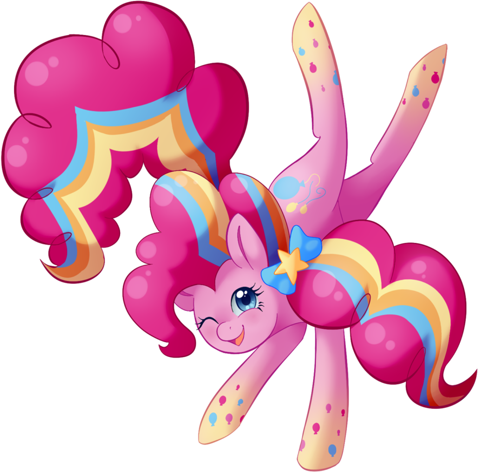 Rainbow Power Pie By Uncertainstardust Rainbow Power - Mlp Rainbow Power Pinkie Pie (1024x1024)