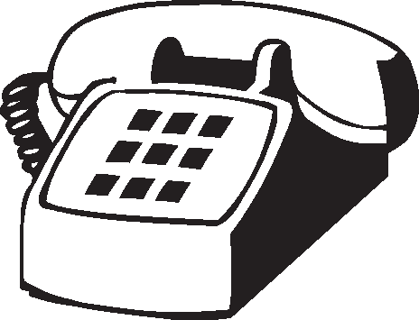 Buttons, Call, Classic, Collection, Communication, - Telefono Blanco Y Negro (464x355)