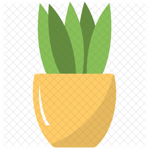 Indoor Plant Icon - Houseplant (512x512)
