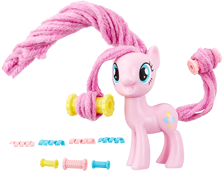 My Little Pony Spaßfrisuren Ponys - My Little Pony Twisty Twirly Hairstyles Pinkie Pie (458x458)