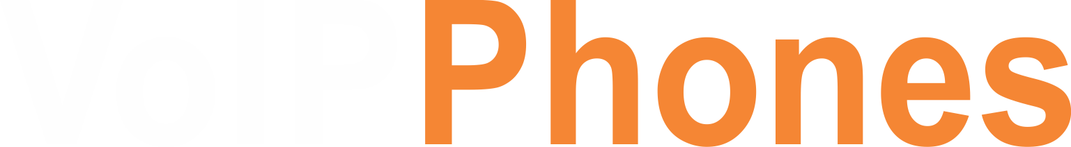 We Carry A Wide Variety Of Voip Phones That Can Be - Orange (1537x212)