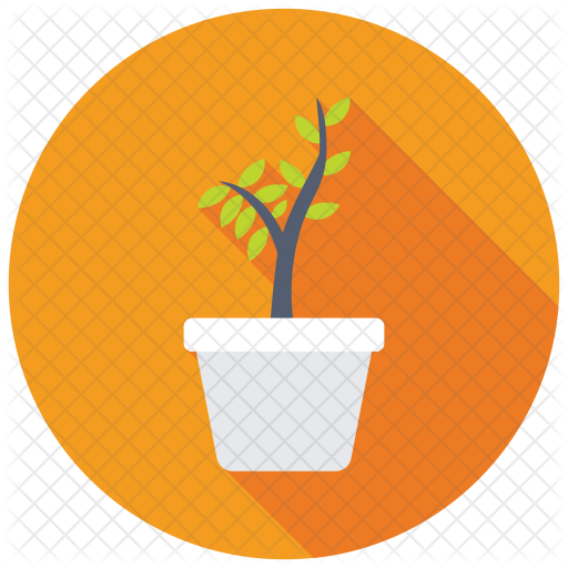 Potted Plant Icon - Antifa (512x512)
