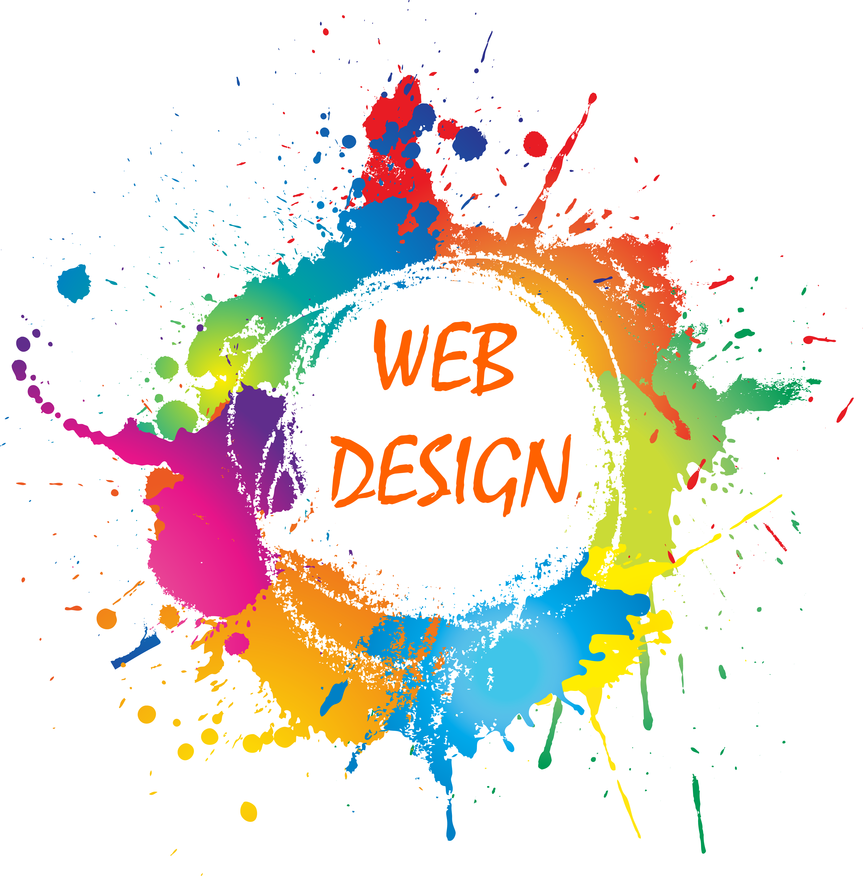 Website Optimization - Abstract Splash Paint (3655x3710)