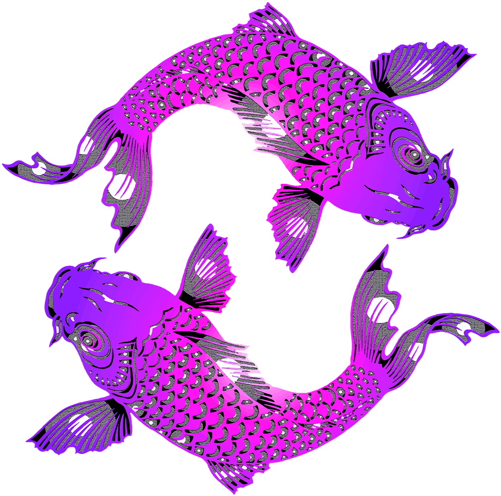 Koi Carp Fish Water Japanese Png Image - East Urban Home 'asia Floral Koi Fish' Graphic Art (1280x1280)