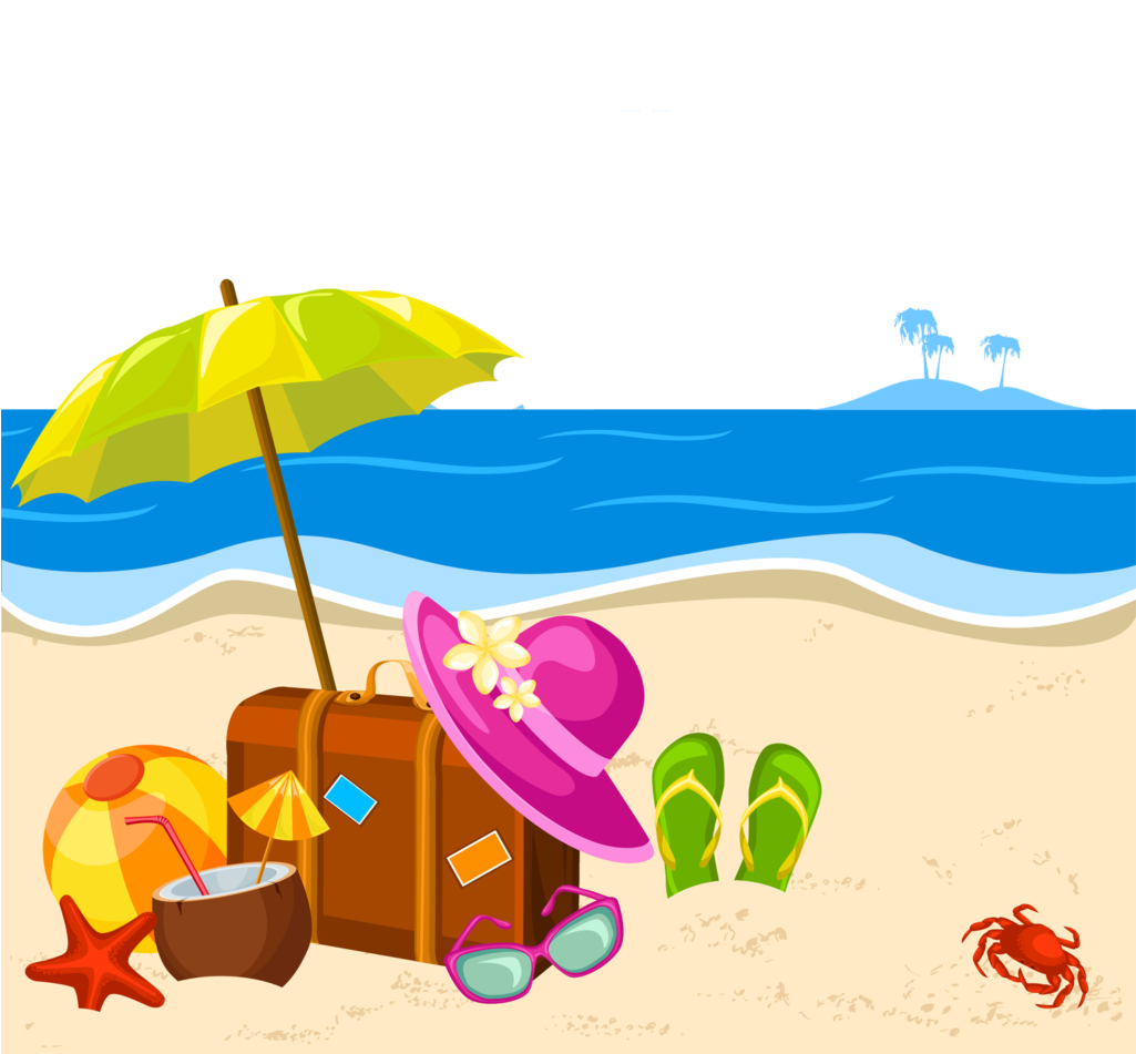 Summer Png Clipart - Summer Vacation (1024x1024)