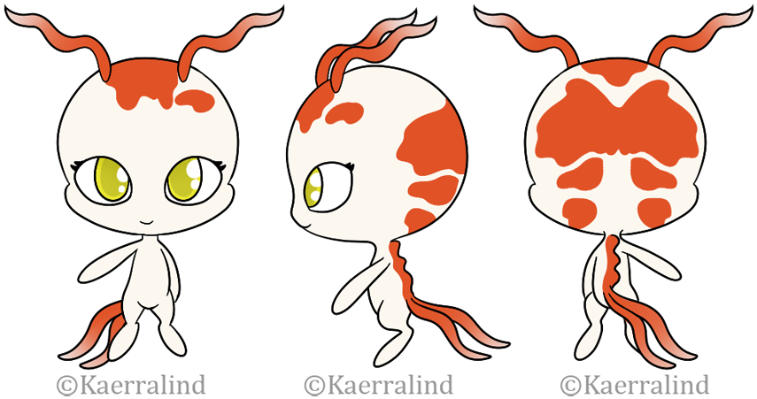 [c] Yashinn The Koi Kwami By Kaerralind - Digital Art (887x500)