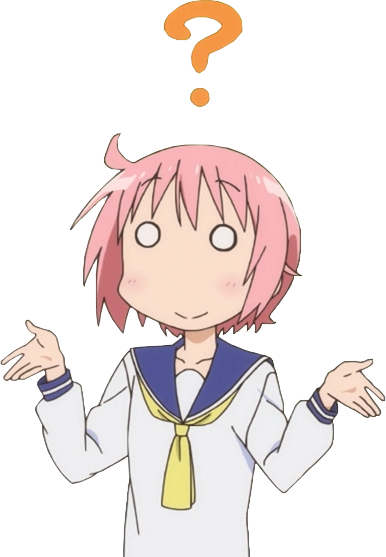Maji Koi A-3 - Funny Faces Yuyushiki (386x557)