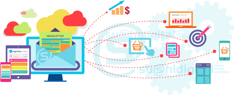 Get Started Here Sushi Digital Graphics Design And - تبلیغات طراحی سایت (771x331)