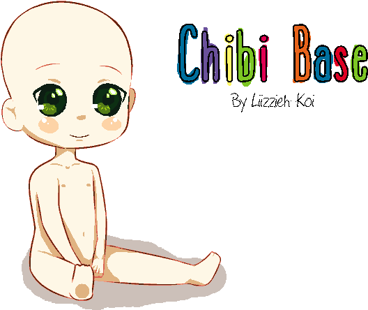 [p2u]ms Paint Friendly Sitting Chibi Base By Liizzieh-koi - Microsoft Corporation (804x556)