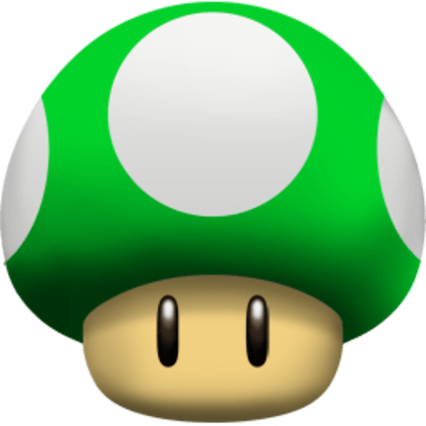 We Do Our Best To Bring You The Highest Quality Cliparts - Mario 1 Up Mushroom (600x600)