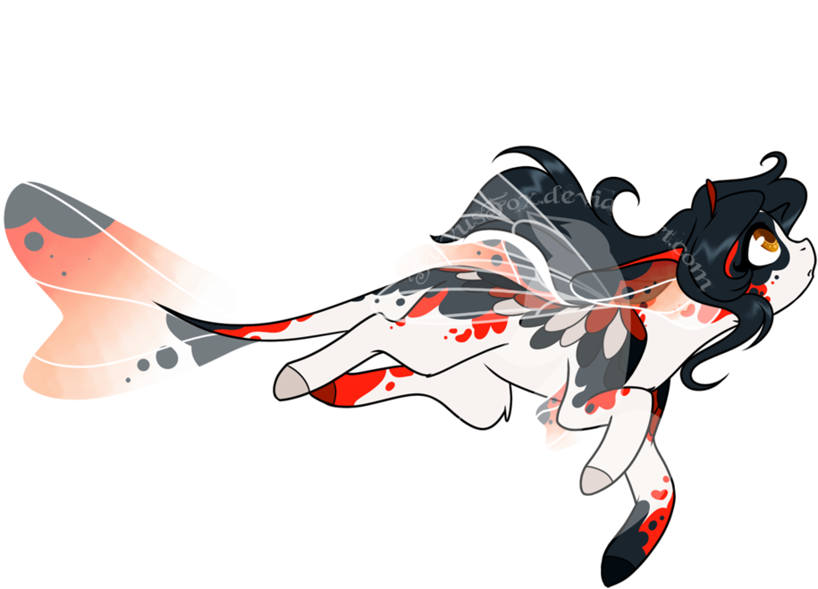Koi Themed By Fuyusfox - Adoption (1024x768)