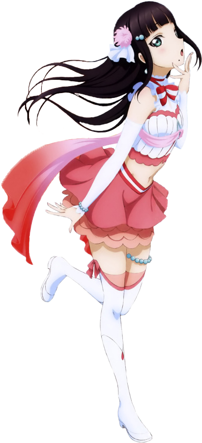 For Anyone Who Wants All Of The Koi Ni Naritai Transparents - Dia Kurosawa Aquarium Cosplay (540x1074)