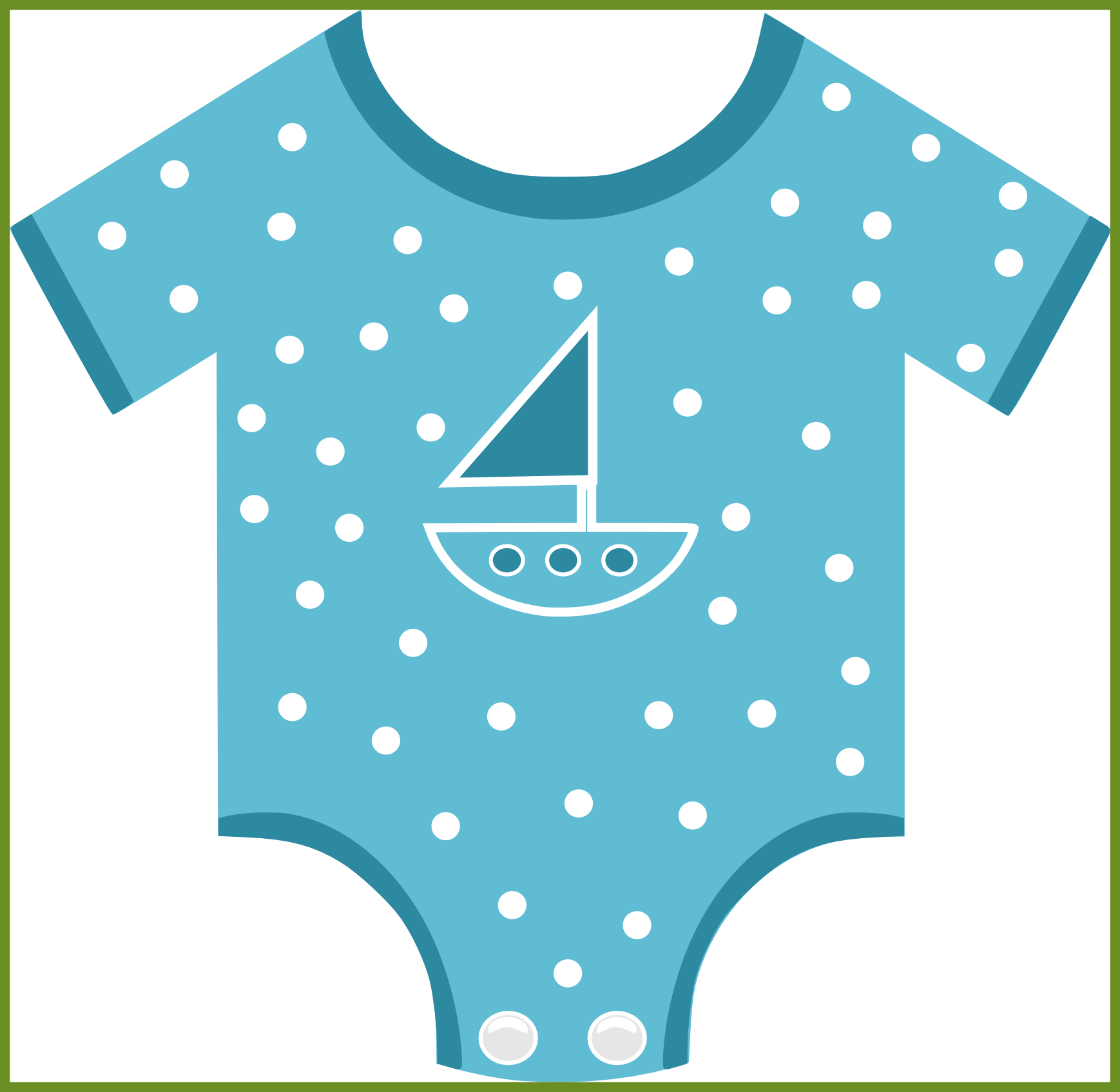 Inspiring Mixed Clip Art Scrapbooking And Baby Cards - Baby Clothes Transparent Background (1758x1715)