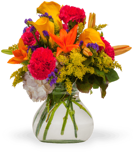 Bouquet Solare - Birthday Flowers (480x640)