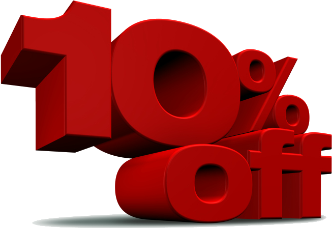 Discount - 10 Discount Without Background (717x489)