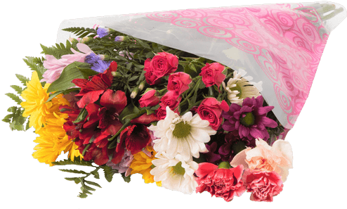 Handful Of Happiness Bouquet - Happiness (500x611)
