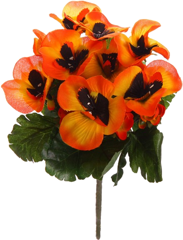 Orange - Artificial Flower (500x500)
