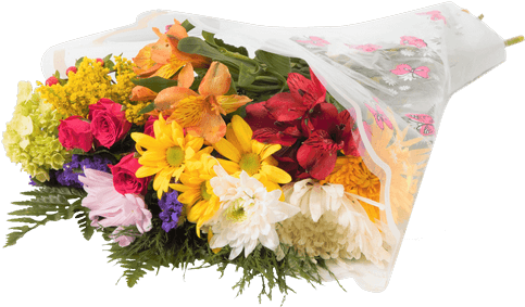 Handful Of Happiness Bouquet - Bouquet (500x611)