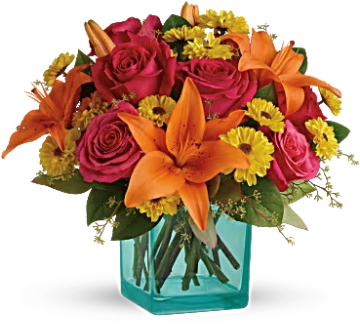 Fiesta Bouquet - Flower New (400x449)