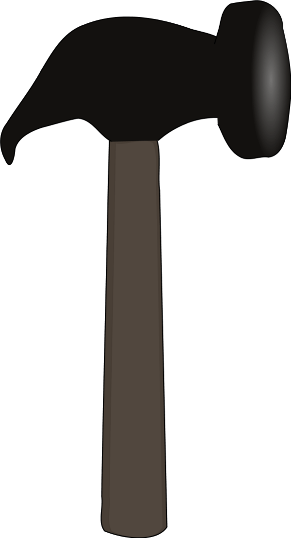 Pictures Of A Hammer - Vectores De Herramientas De Ferreteria (600x1107)