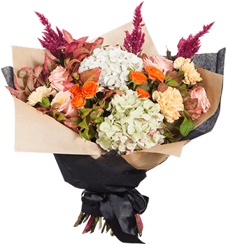 Our Premium Bunch, Colour Option Three - Png Img Flowers (458x470)