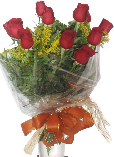 Bouquet 12 Rosas - Garden Roses (600x500)