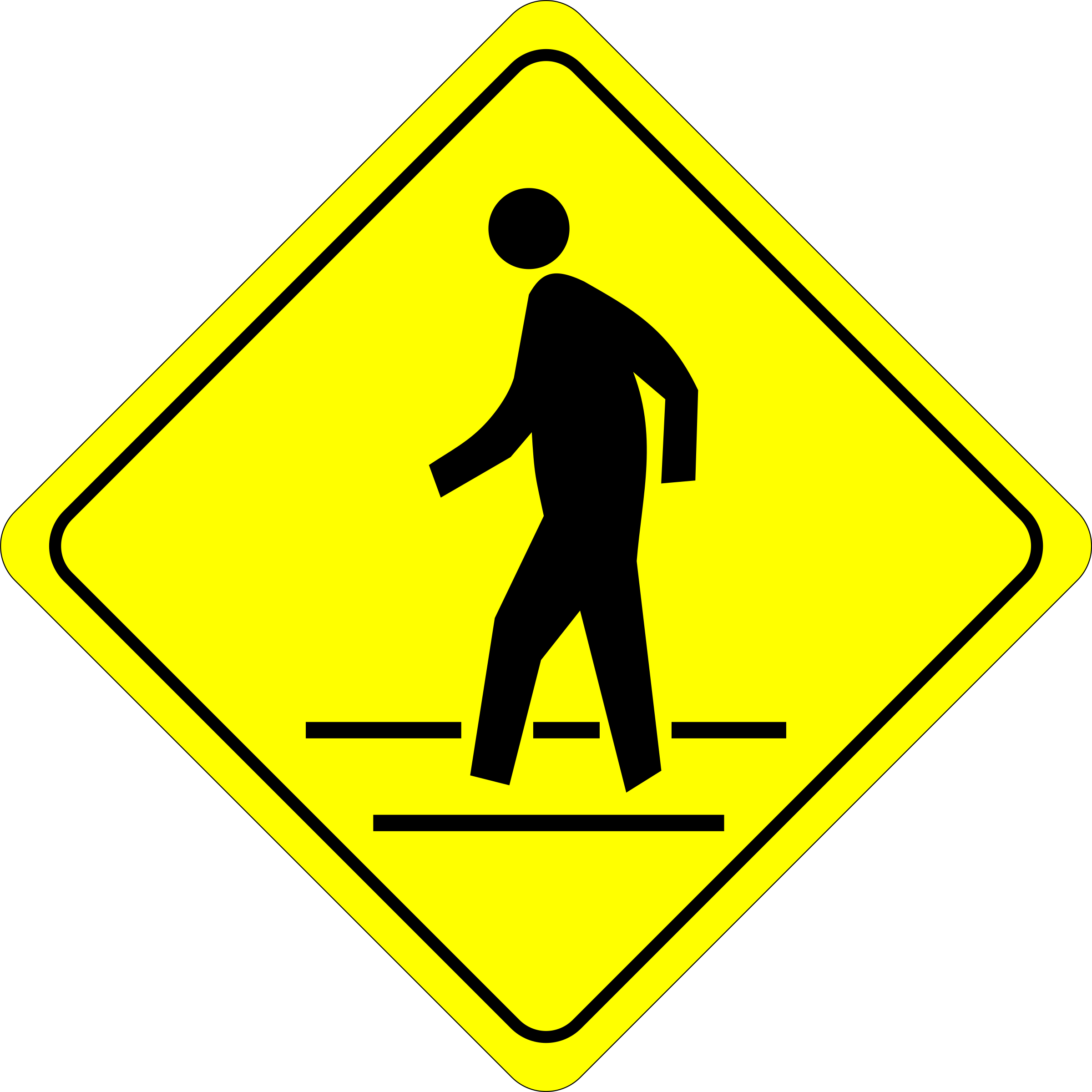 Avoiding Pedestrian Auto Accidents - Pedestrian Clipart (2400x2400)