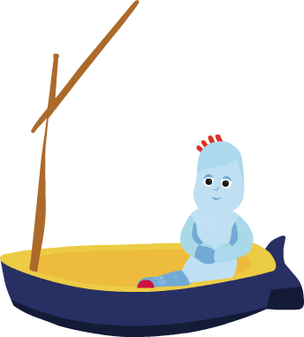 Iggle Piggle Clipart - Boat In The Night Garden (344x381)
