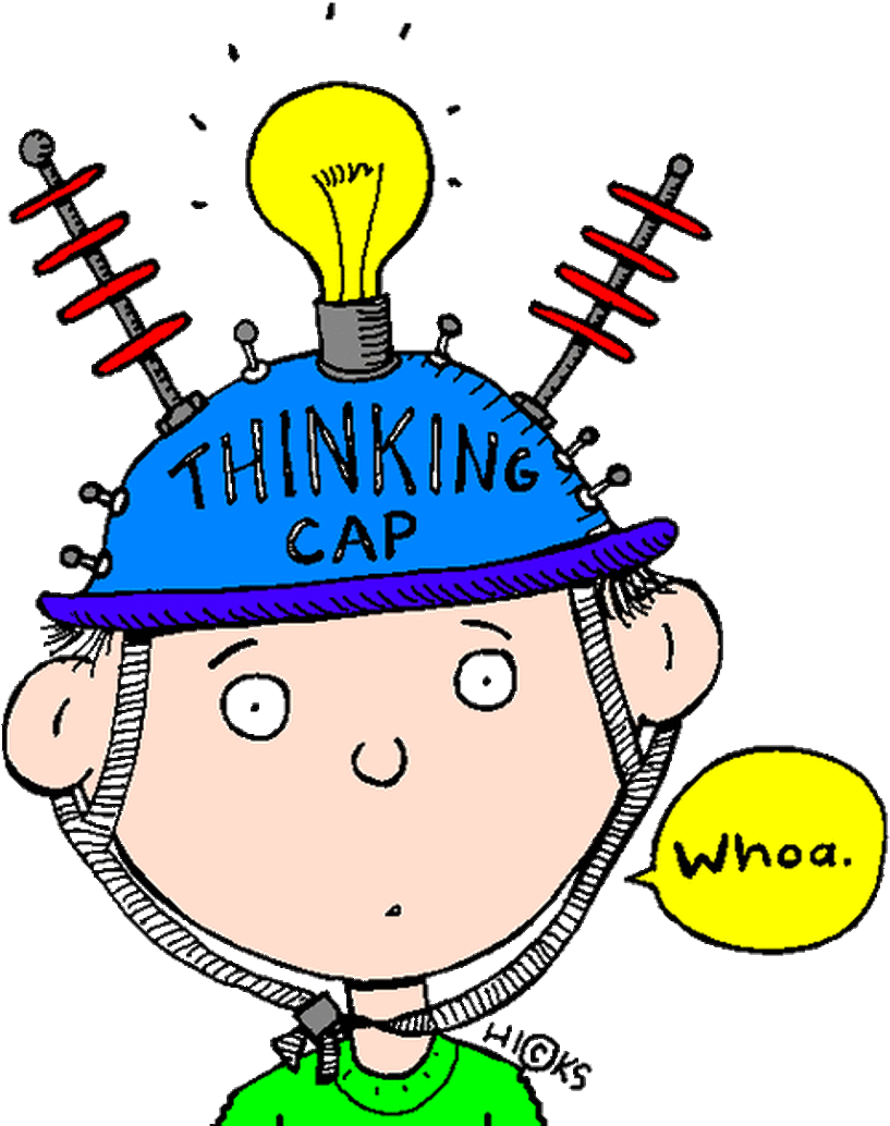 Accidents Big Or Small, Avoid Them All #workplacepic - Thinking Cap Clip Art (930x1077)