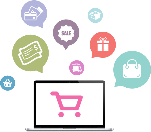 Ecommerce Websites Ready Artwork - Ecommerce Graphic (525x459)