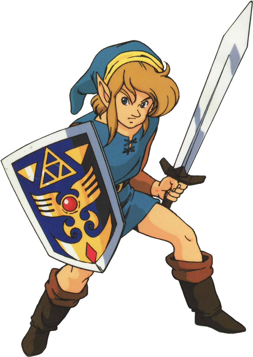 The Legend Of Zelda - Legend Of Zelda A Link (868x1199)