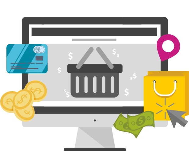 E-commerce Site - Ecommerce Websites Icons Png (620x496)