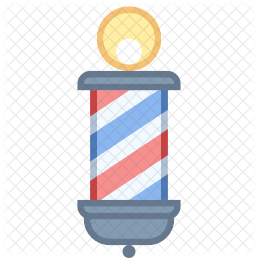 Barber Pole Icon - Alt Attribute (512x512)