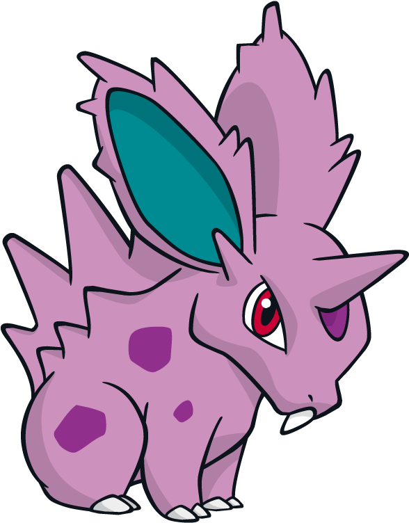 Nidoran Pokemon Male Character Vector Art - Nidoran♂ (800x800)