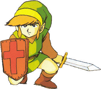 Image - Link The Legend Of Zelda Nes (380x319)