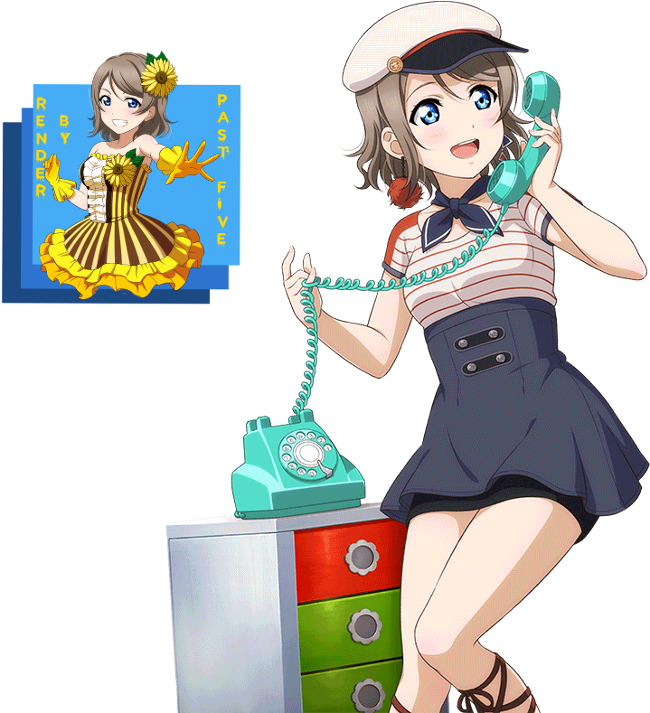 Render You Watanabe By Past Five By Pastfive - Love Live! School Idol Festival (1024x1024)