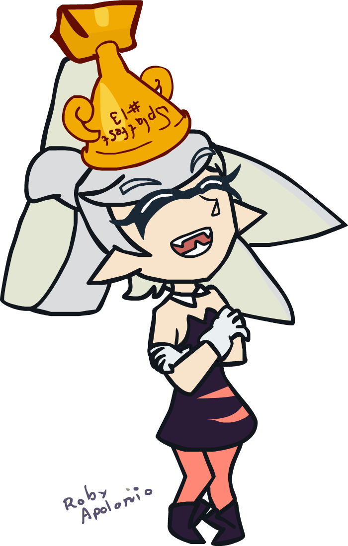 Splatoon Splatfest - Cartoon (700x1099)