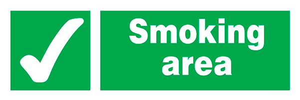 33 41 85 Safety Signs 'smoking - Sign (600x600)