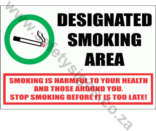 Designated Smoking Area Sign - Cafepress Add Art Design Samsung Galaxy S8 Plus Case (499x499)