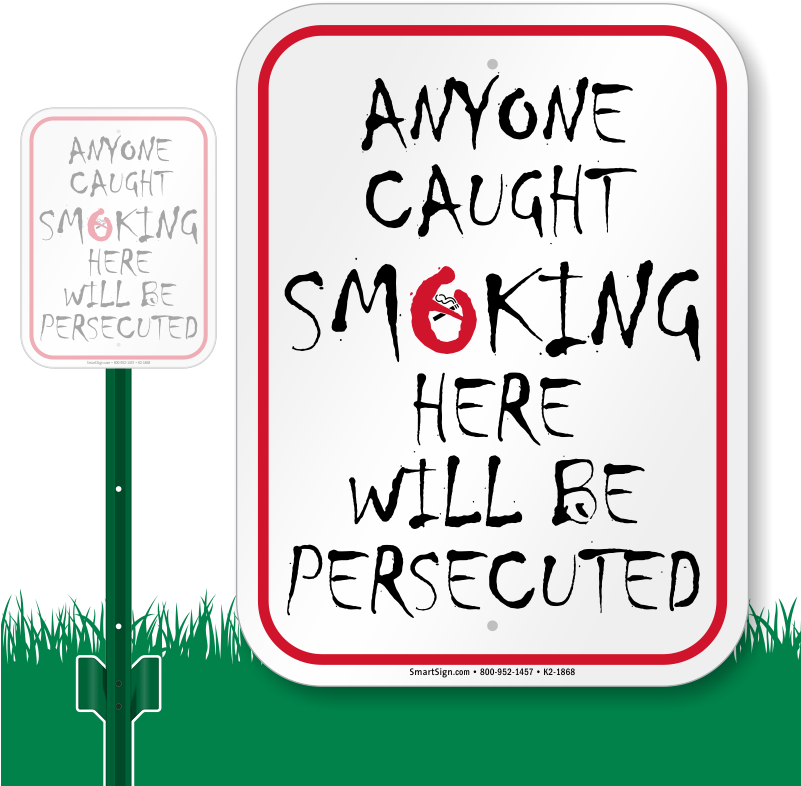 Funny No Smoking Signs Download - Attention Your Dog Did His Duty Please Do Yours With (800x800)