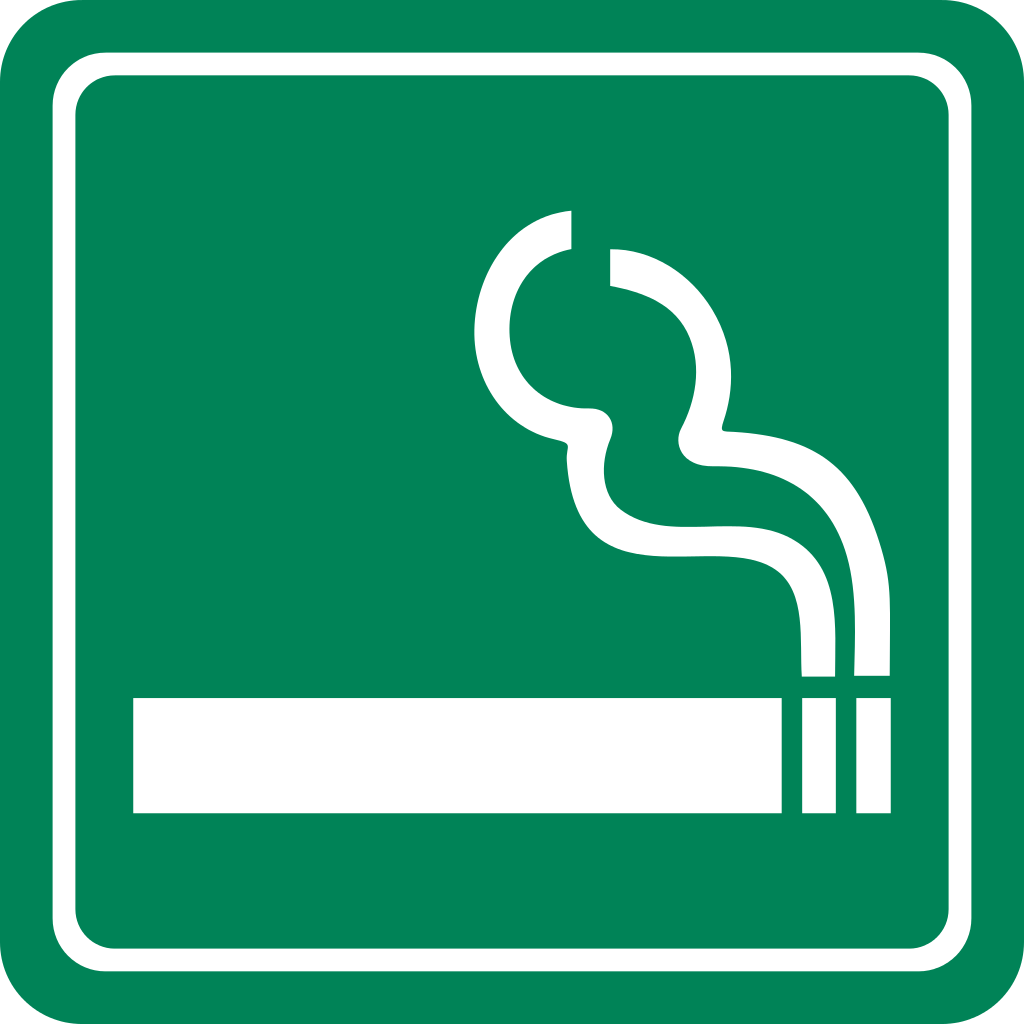 File - Smoking Area - Svg - Smoking Area Png (1024x1024)