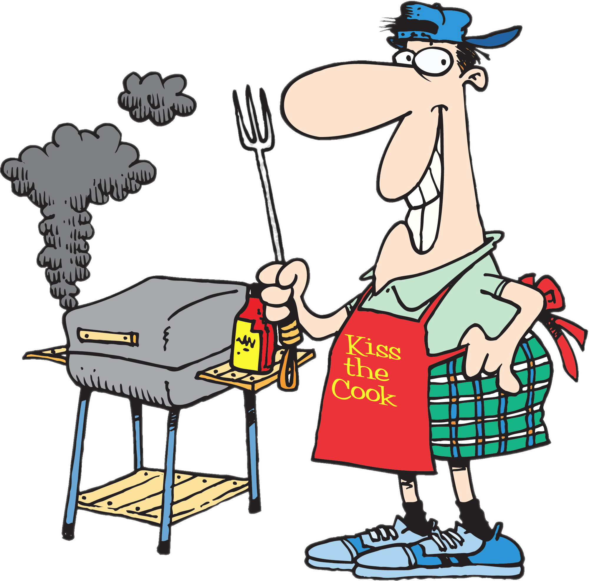 Free Barbecue Cliparts - Barbecue Clipart (2000x1976)