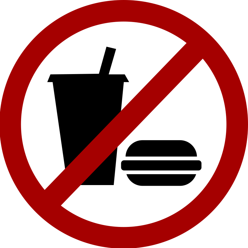 No Food Or Drinks Clipart - No Wifi Icon Png (800x800)